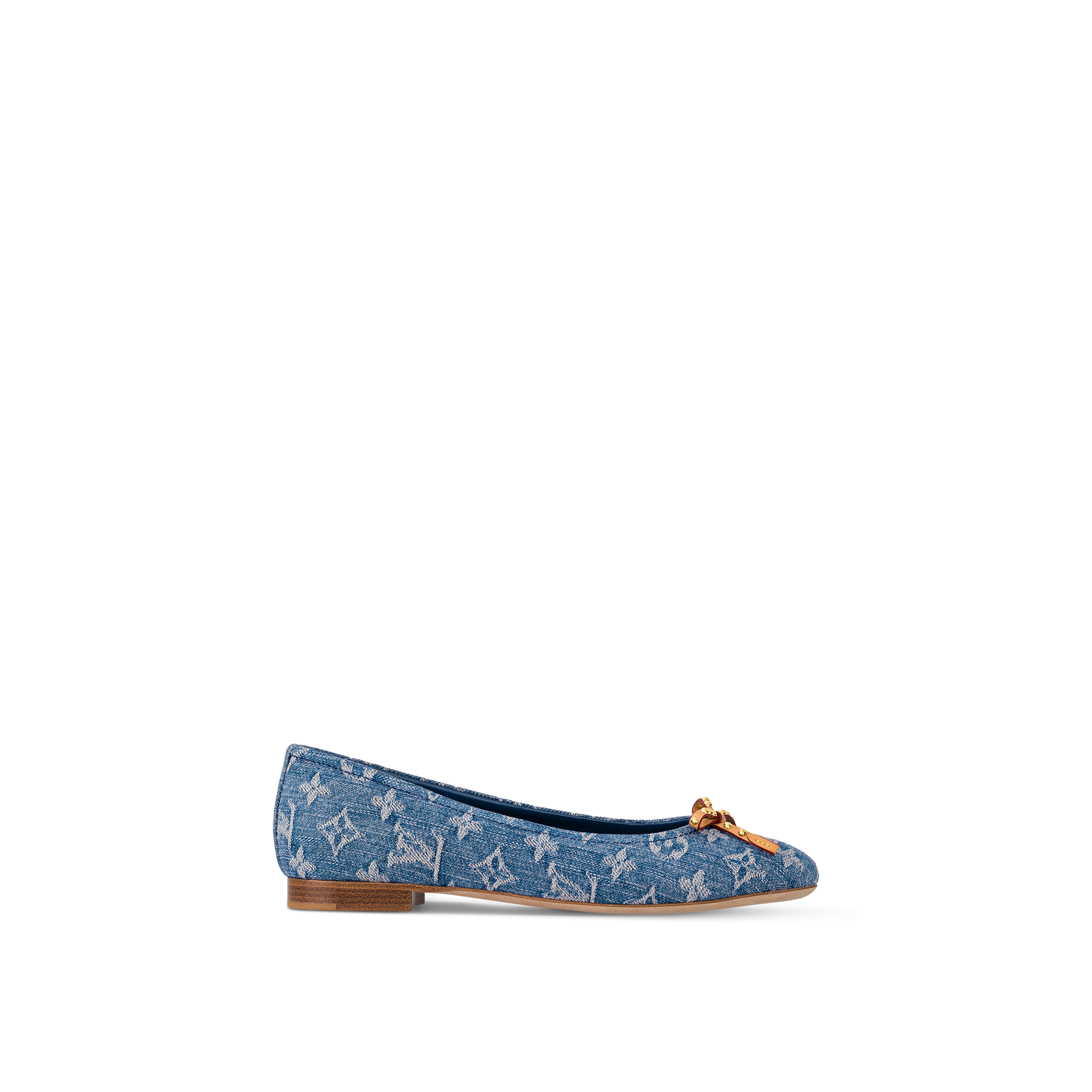Nina Flat Ballerina - Luxury Shoes - 1ACK9D Blue | LOUIS VUITTON
